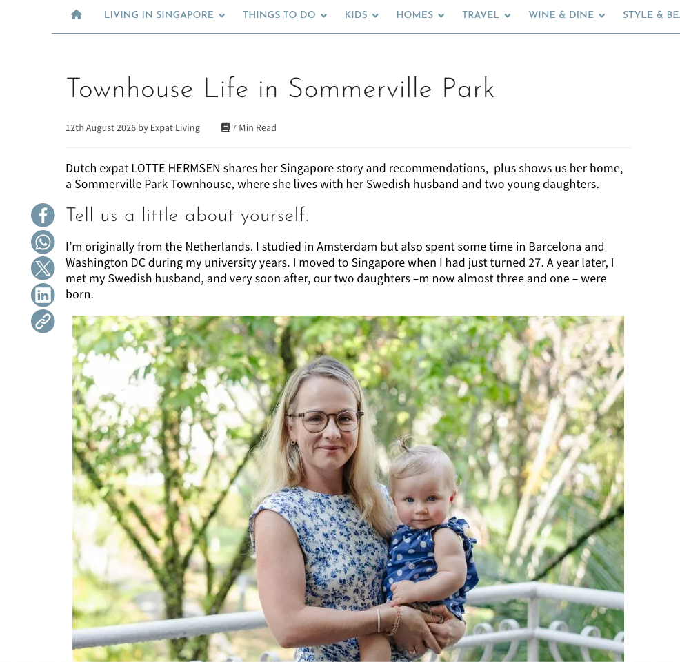 Expat Living Feature