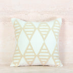 Sand Diamond Textured Cotton Cushion – 50x50 cm