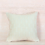 Creme Cotton Textured Stitch Cushion – 50x50 cm